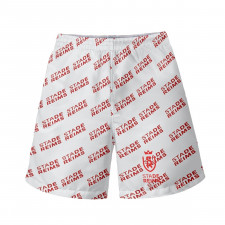 Stade de Reims Football Club Beach Shorts Swim Pants Swimming Trunks - Reims Football Club Medley Monogram Wordmark