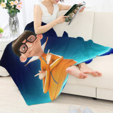 Minions Vector Blanket Throw - Vector Portrait Movie Art