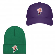 Minions Edith Baseball Cap Beanie Hat - Edith Happy Run