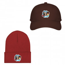 One Piece Franky Baseball Cap Beanie Hat - Franky Standing Chibi Art