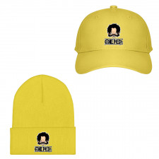 One Piece Roger Baseball Cap Beanie Hat - Roger Avatar Chibi Art