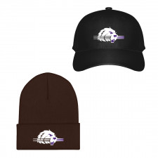 Bluffton University Beavers Baseball Cap Beanie Hat - Bluffton University Beavers College Football Team Single Logo