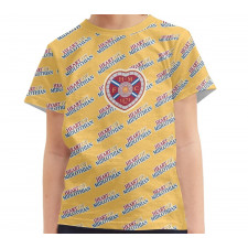 Heart Of Midlothian FC Tee T-Shirt - Midlothian Football Club Medley Monogram Wordmark