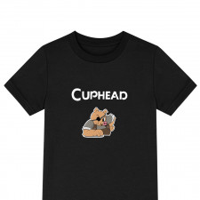 Cuphead Porkrind Tee Shirt T-Shirt Short Sleeve - Porkrind Shopkeeper Character Art