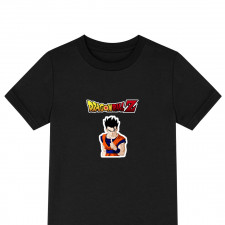Dragon Ball Gohan Tee Shirt T-Shirt Short Sleeve - Gohan Smirk Sticker