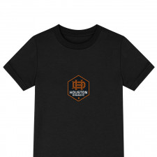 MLS Houston Dynamo FC Tee Shirt T-Shirt Short Sleeve - Houston Dynamo Football Club Team Single Logo