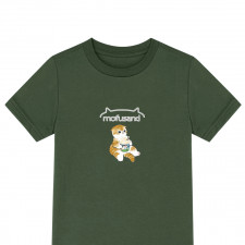 Mofusand Tee Shirt T-Shirt Short Sleeve - Mofusand Eating Ice Cream