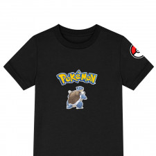 Pokemon Blastoise Tee Shirt T-Shirt Short Sleeve - Blastoise Character Series Art