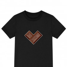 Hersheys Tee Shirt T-Shirt Short Sleeve - Hersheys Milk Chocolate Bar Sticker