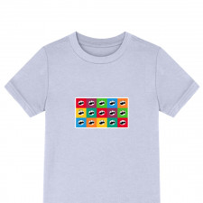 Pringles Tee Shirt T-Shirt Short Sleeve - Pringles Emoji Sticker