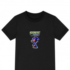 Sonic Prime Sonic Tee Shirt T-Shirt Short Sleeve - Sonic In Stealth Suit