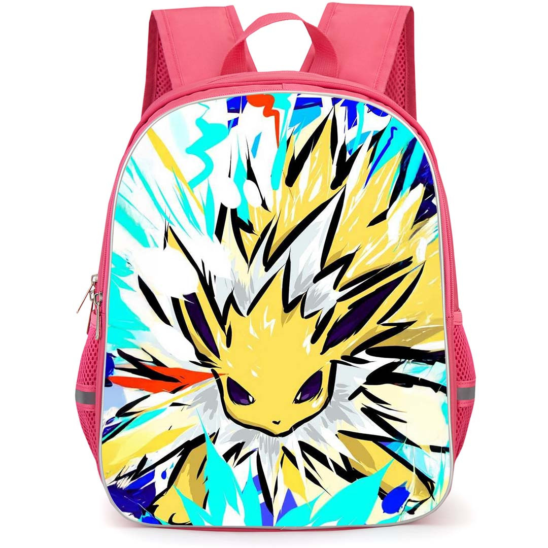 Pokemon Jolteon Backpack StudentPack - Jolteon Cartoon Art Painting