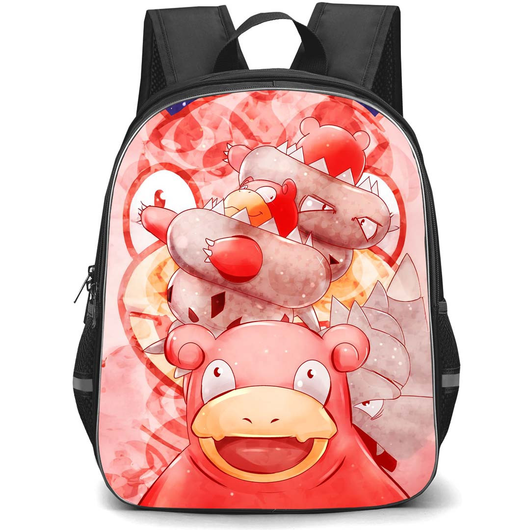 Pokemon Slowbro Backpack StudentPack - Slowbro Smile Illustration