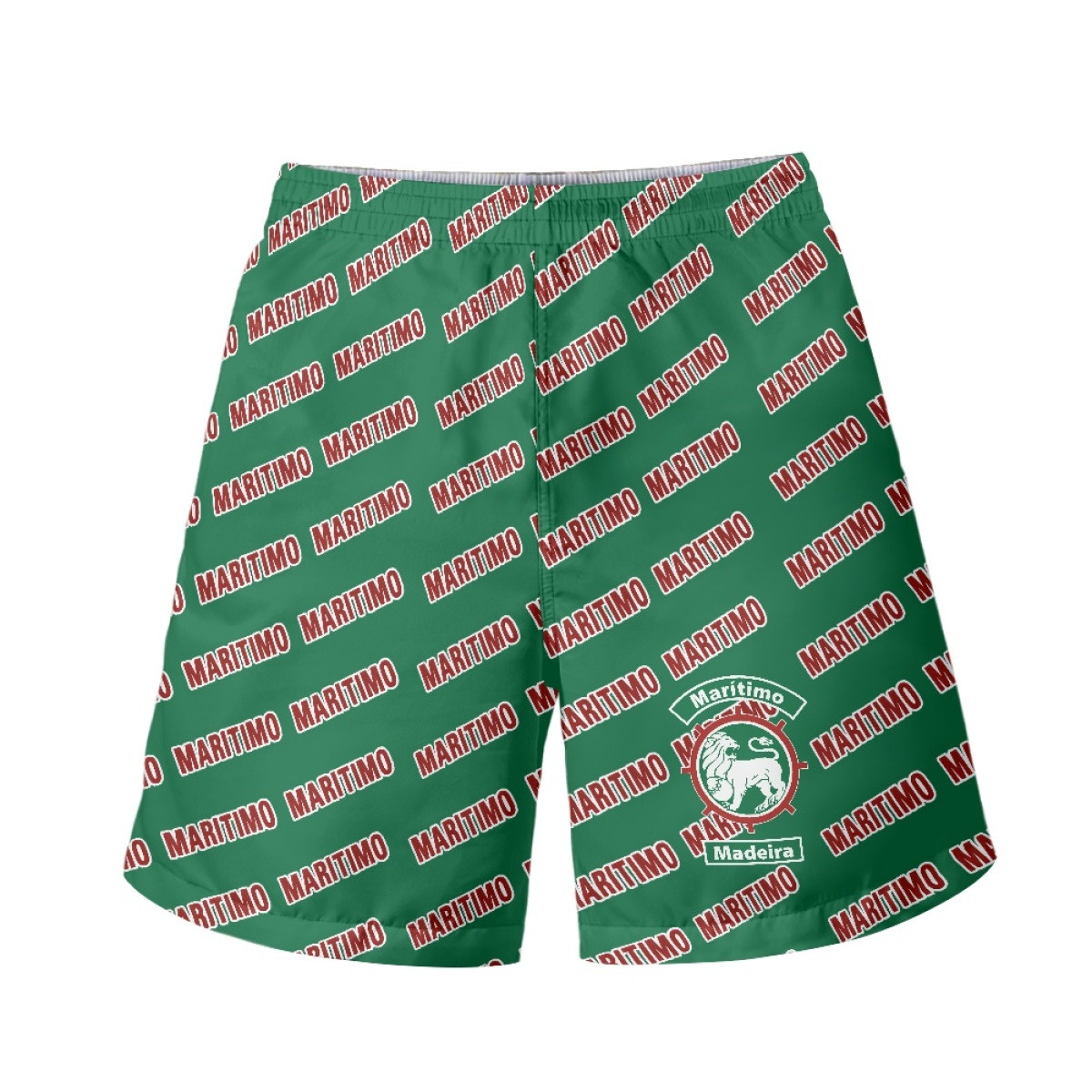 CS Maritimo Beach Shorts Swim Pants Swimming Trunks - Maritimo Football Club Medley Monogram Wordmark