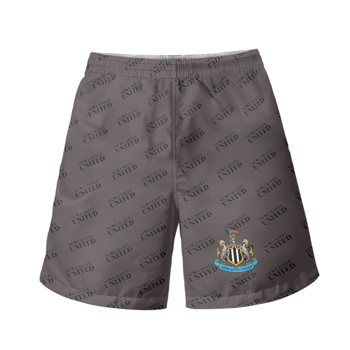 Newcastle United Football Club Beach Shorts Swim Pants Swimming Trunks - Newcastle United Football Club Medley Monogram Wordmark