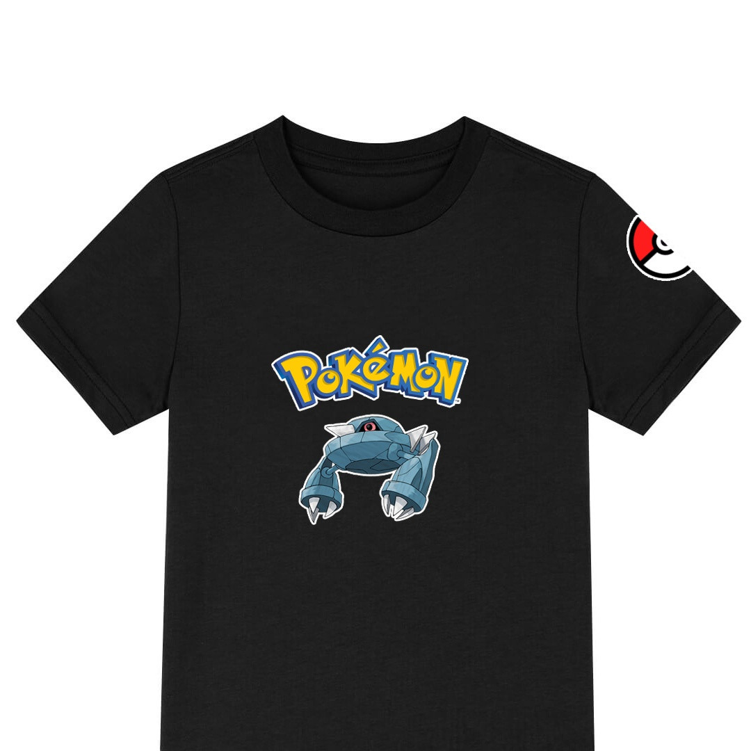 Pokemon Metang Tee Shirt T-Shirt Short Sleeve - Metang Character Series Art