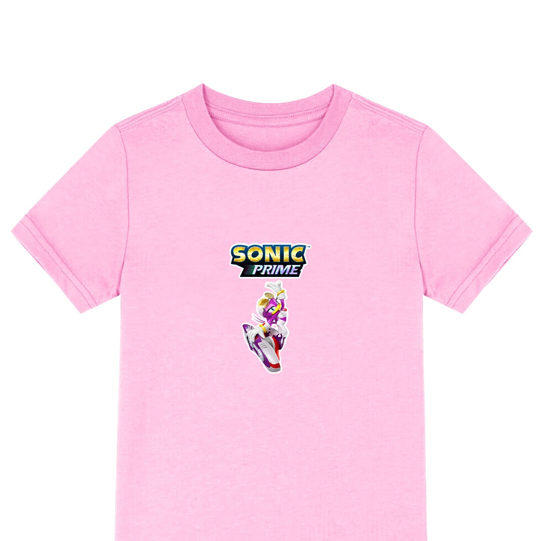 Sonic Prime Wave The Swallow Tee Shirt T-Shirt Short Sleeve - Wave The Swallow Character Series