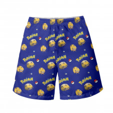 Pokemon Dottler Beach Shorts Swim Pants Swimming Trunks - Dottler Character Series Art