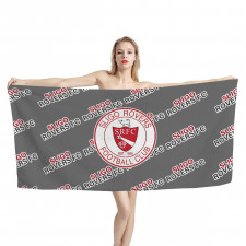 Sligo Rovers FC Bath Beach Towel - Sligo Football Club Medley Monogram Wordmark