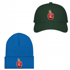 Achraf Hakimi Baseball Cap Beanie Hat - Achraf Hakimi Morocco National Team Portrait Sticker Art