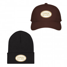 Ferrero Rocher Baseball Cap Beanie Hat - Ferrero Rocher Logo