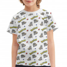 Pokemon Bastiodon Tee Shirt T-Shirt Short Sleeve - Bastiodon Character Series Art