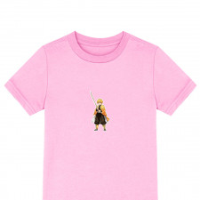 Demon Slayer Zenitsu Agatsuma Tee Shirt T-Shirt Short Sleeve - Zenitsu Agatsuma Character Series