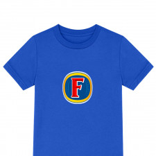 Fosters Tee Shirt T-Shirt Short Sleeve - Fosters Logo 2017-Present