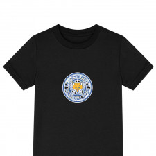 Leicester City F.C. Football Club Tee Shirt T-Shirt Short Sleeve - Leicester City F.C. Football Club Single Logo