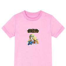 League of Legends Janna Tee Shirt T-Shirt Short Sleeve - Janna Chibi Art