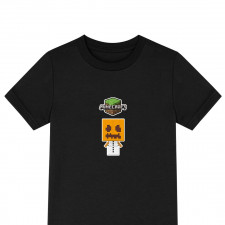 Minecraft Snow Golem Tee Shirt T-Shirt Short Sleeve - Snow Golem Chibi Art Series