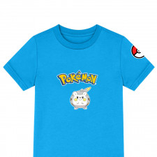 Pokemon Togedemaru Tee Shirt T-Shirt Short Sleeve - Togedemaru Character Series Art