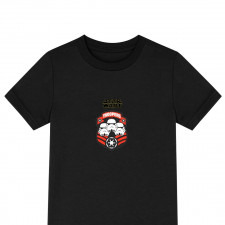 Star Wars Stormtrooper Tee Shirt T-Shirt Short Sleeve - Stormtrooper Imperial Badge
