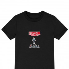 Stranger Things Tee Shirt T-Shirt Short Sleeve - Group Stranger Things Wallpaper