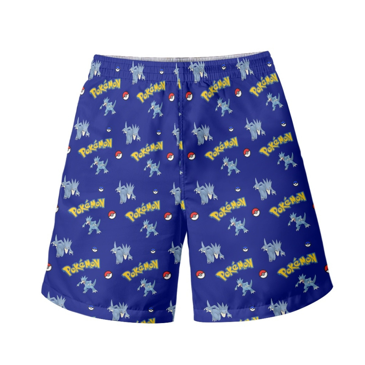 Pokemon Golduck Beach Shorts Swim Pants Swimming Trunks - Golduck Character Series Art