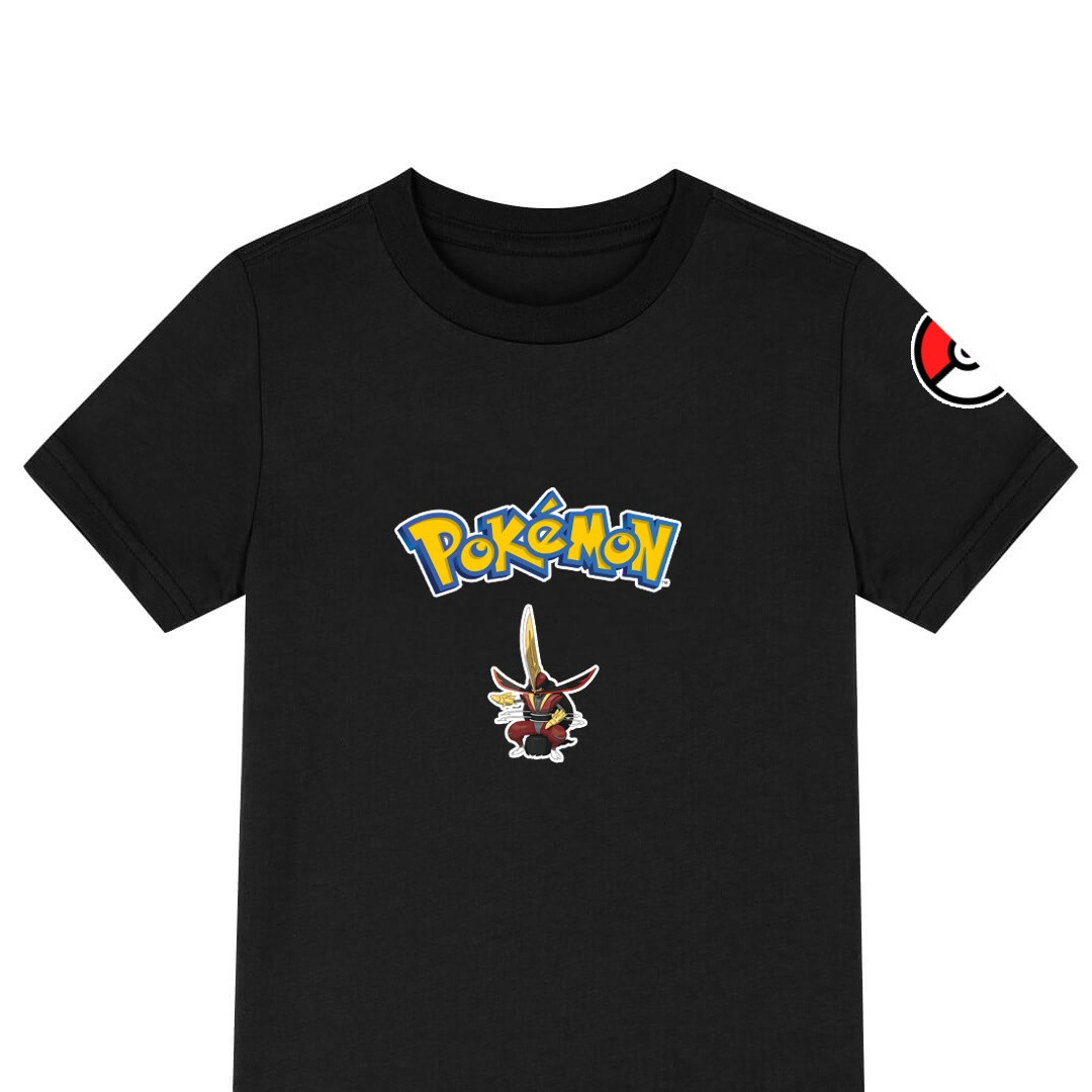 Pokemon Kingambit Tee Shirt T-Shirt Short Sleeve - Kingambit Character Series Art