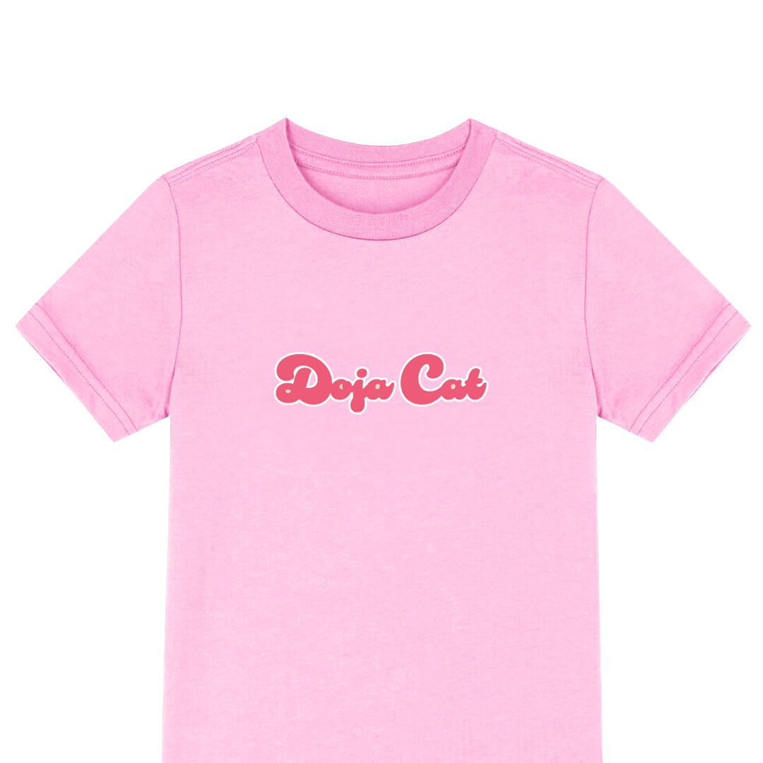Doja Cat Tee Shirt T-Shirt Short Sleeve - Doja Cat Log