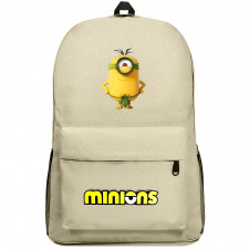 Minions Stuart Backpack SuperPack - Stuart Wearing Leaves Cloth