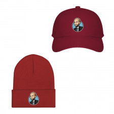 Pep Guardiola Baseball Cap Beanie Hat - Pep Guardiola Cartoon Caricature Sticker