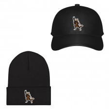 Guardians Of The Galaxy Rocket Raccoon Baseball Cap Beanie Hat - Rocket Raccoon Fiercely Holding Laser Cannon