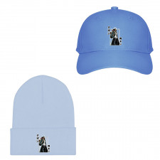 One Piece Kuzan Baseball Cap Beanie Hat - Kuzan Standing Illustration Sticker