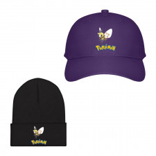 Pokemon Ribombee Baseball Cap Beanie Hat - Ribombee Character Series Art