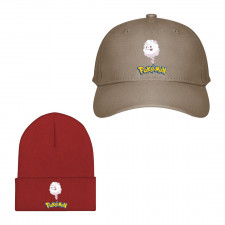 Pokemon Swirlix Baseball Cap Beanie Hat - Swirlix Character Series Art