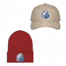 Drake Bulldogs Baseball Cap Beanie Hat - Drake University Bulldogs College Football Team Single Logo