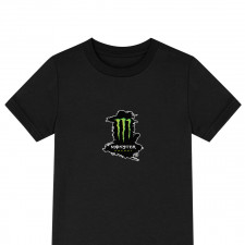 Monster Energy Tee Shirt T-Shirt Short Sleeve - Monster Energy Sticker