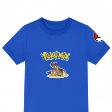 Pokemon Hippowdon Tee Shirt T-Shirt Short Sleeve - Hippowdon Character Series Art