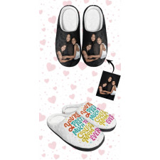 Mother's Day Custom Slippers Photo Upload Personalised - Customized Slippers For Mom