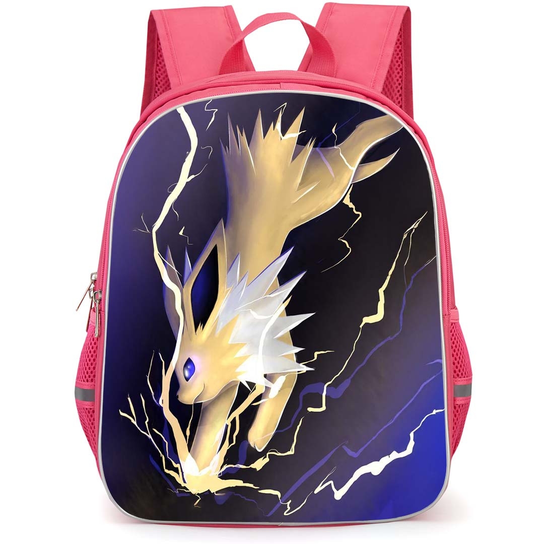 Pokemon Jolteon Backpack StudentPack - Jolteon 3d Art Jolting Ground