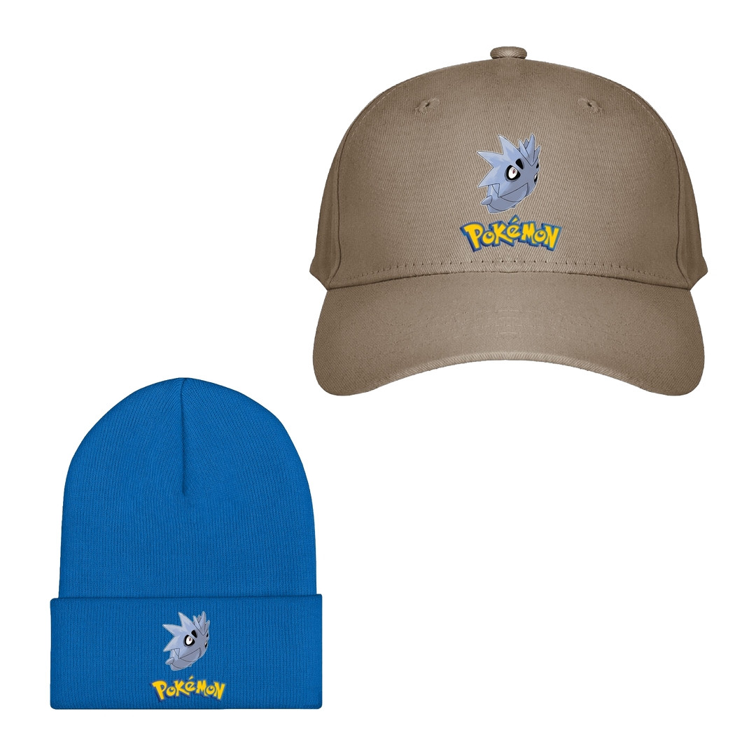 Pokemon Pupitar Baseball Cap Beanie Hat - Pupitar Character Series Art