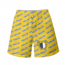 FC Famalicao Beach Shorts Swim Pants Swimming Trunks - Famalicao Football Club Medley Monogram Wordmark